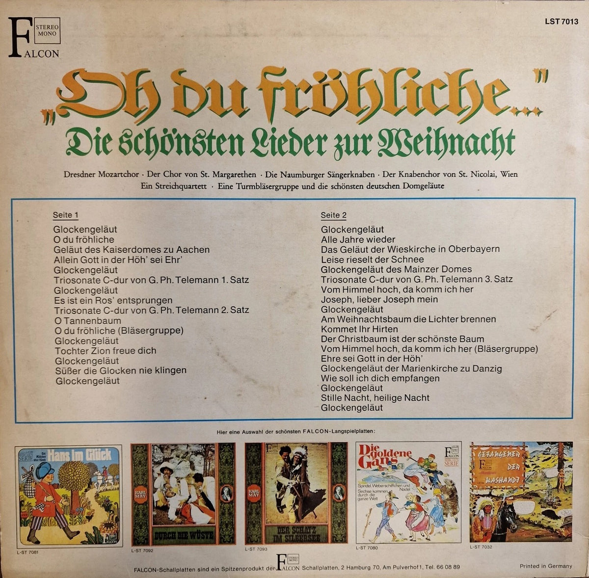 Dresdner Mozartchor - "Oh Du Fröhliche..." - Die Schönsten Lieder Zur Weihnacht