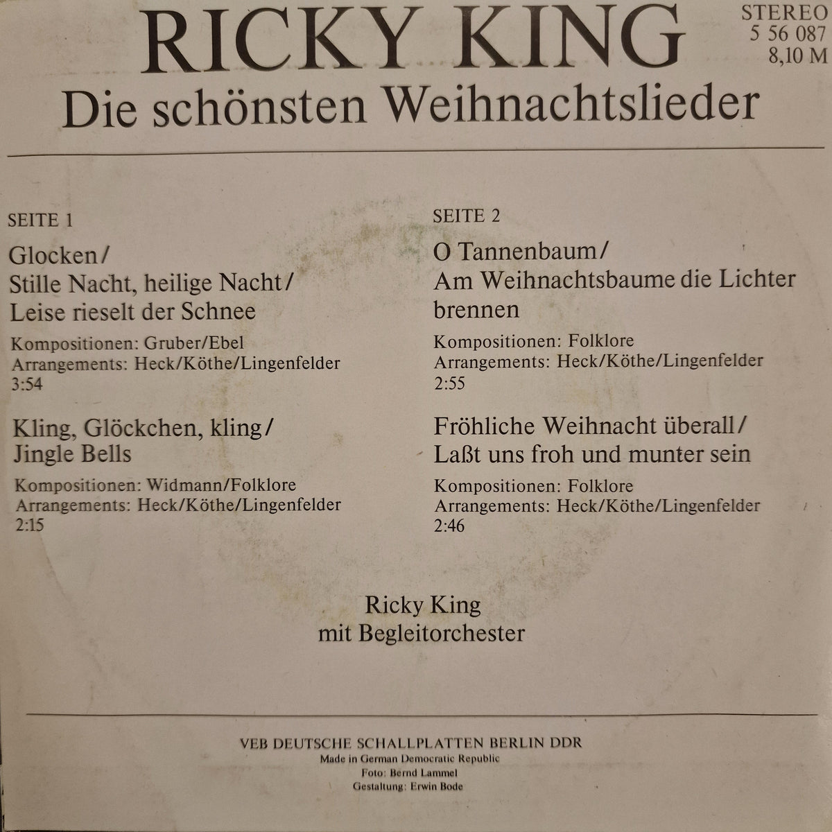 Ricky King - Die schönsten Weihnachtslieder